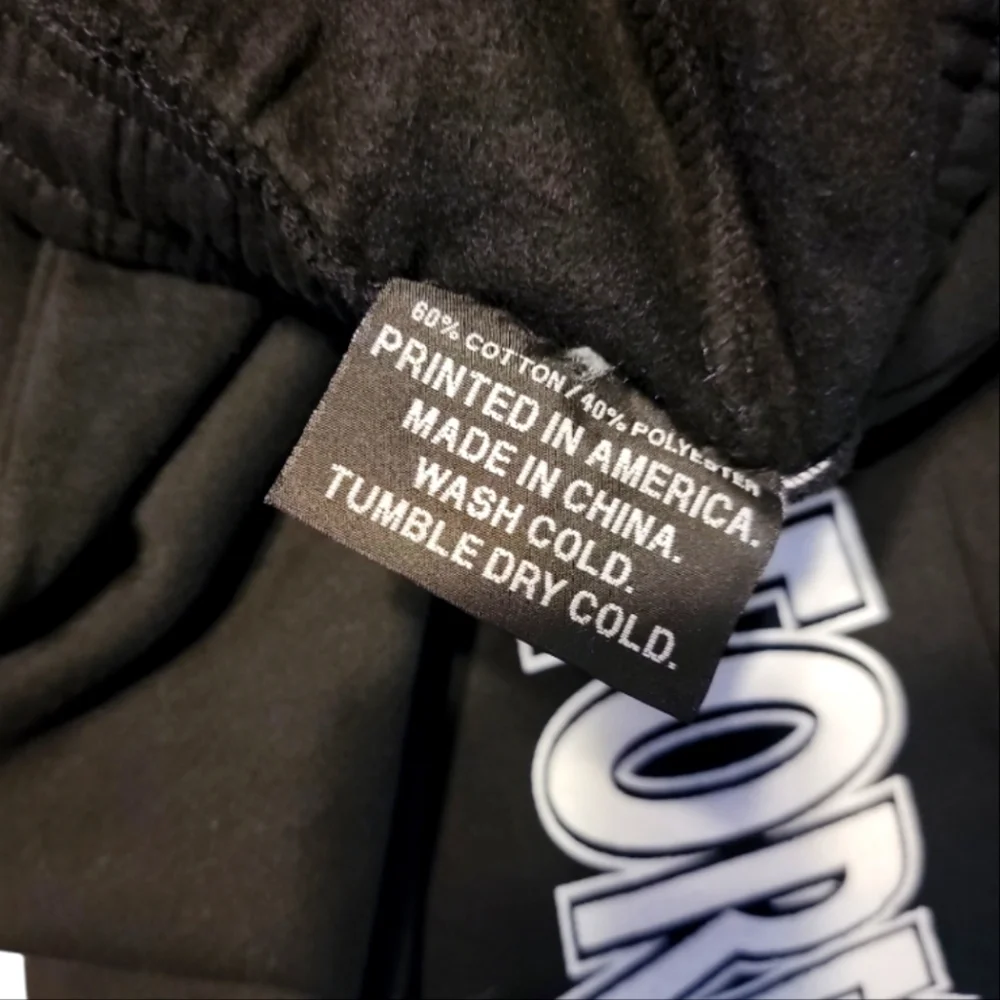 NWOT Assholes Live Forever XXXL Black Sweatpants Joggers 2 Pocket Unisex ALF